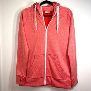 NWT Kavu Women’s Zelda Outdoor‎ Hiking Trail Hoodie Size Small in Tigerlily